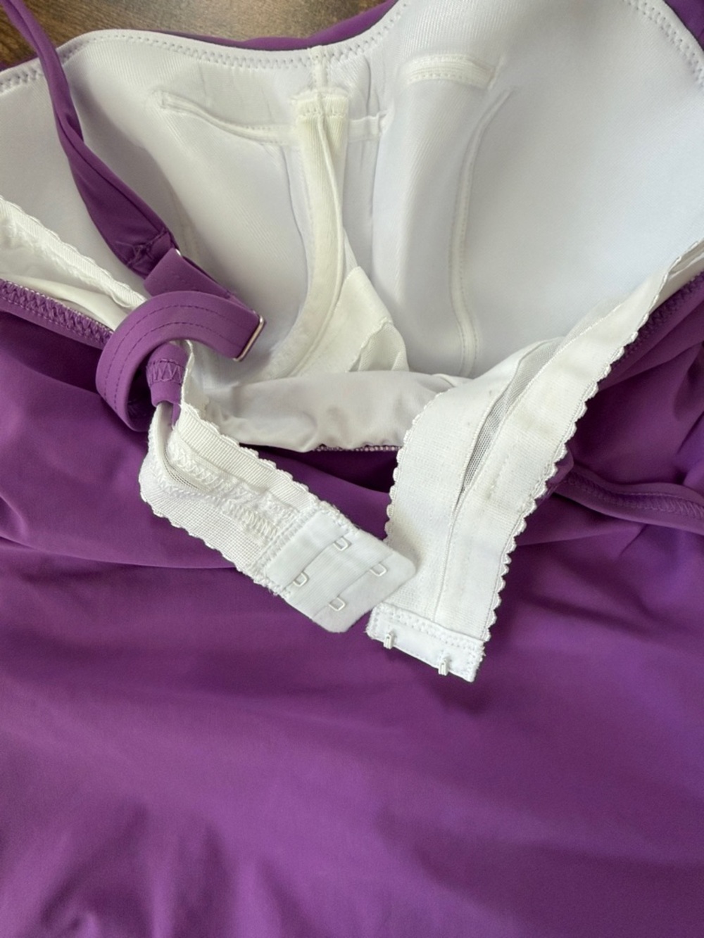 Profile By Gottex Purple Ruched One-Piece Swimsuit - Picture 7 of 8
